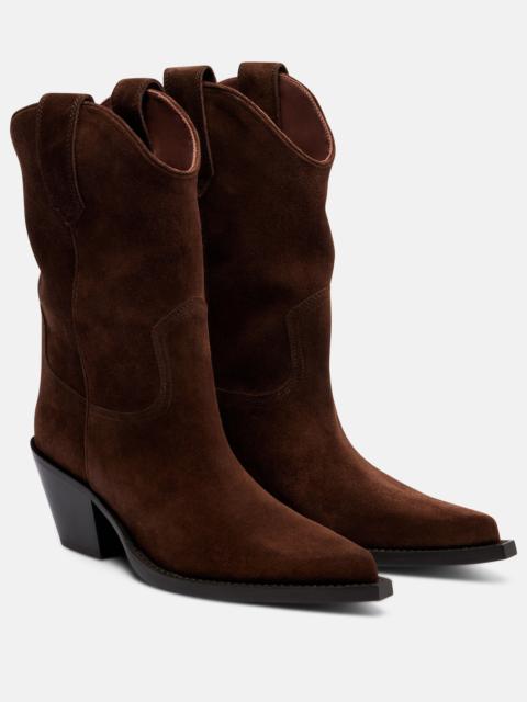 Dakota suede cowboy boots