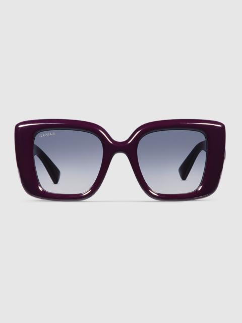 Butterfly frame sunglasses