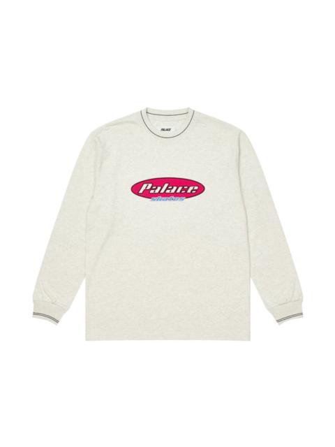 Palace Skates Dominates Longsleeve Light Grey Marl