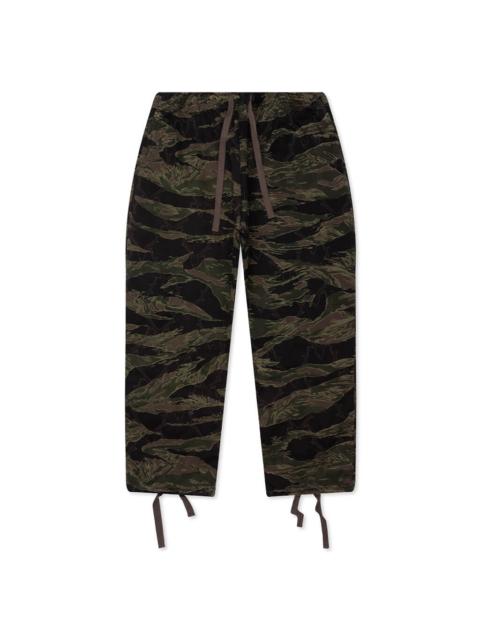 STRING SLACK PANT - SKULL QUILTING TIGER CAMO