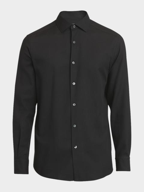 Men's Cashco Cashmere-Cotton Sport Shirt