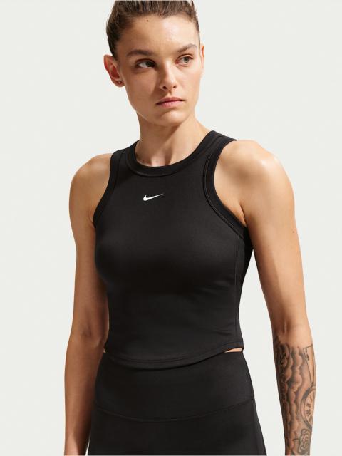 Nike One Fitted Women's Dri-FIT Cropped Tank Top
