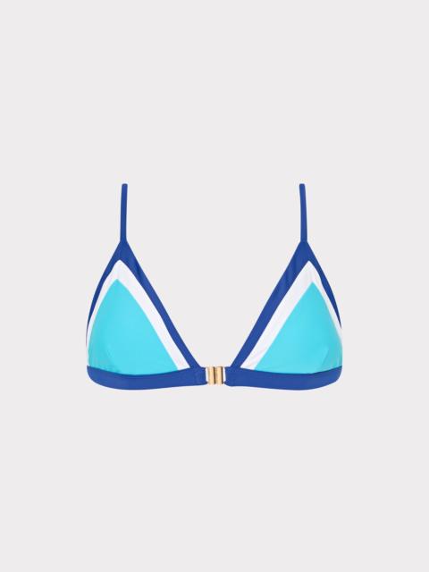 Positano Color Block Bikini Top
