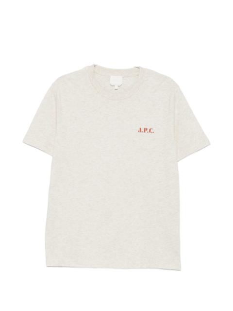 A.p.c. Logo-print T-shirt