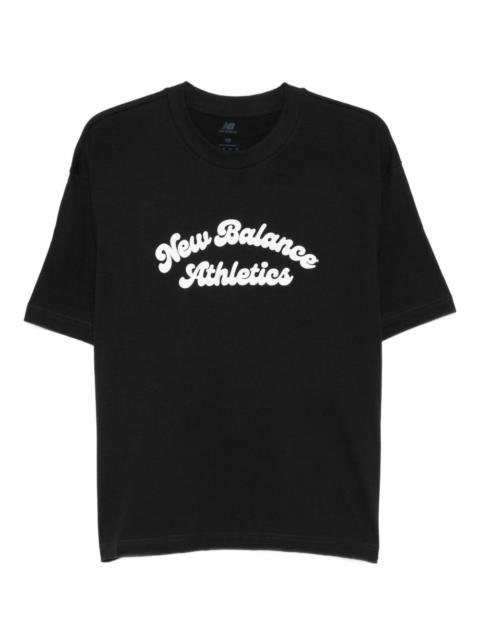 script-logo cotton top