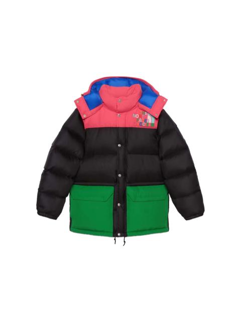 Gucci x The North Face Down Jacket Black/Multicolor