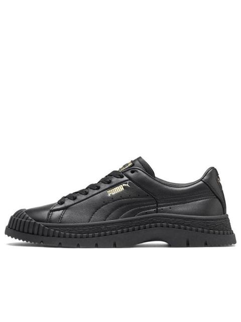 (WMNS) PUMA Utility Leather Sneakers 370982-03