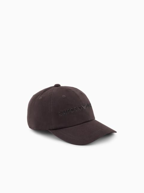 BASEBALL CAP WITH EMPORIO ARMANI EMBROIDERY