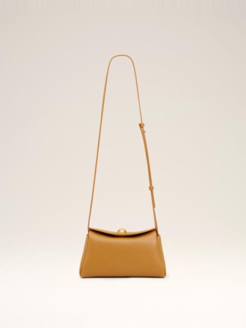 YELLOW COW LEATHER MINI CARROUSEL BAG