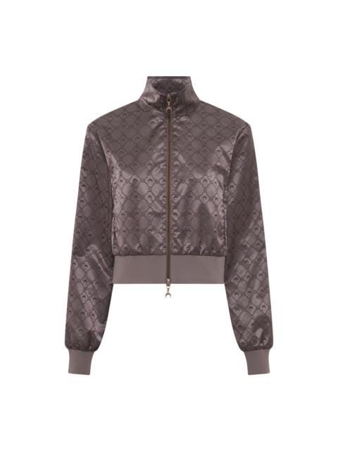 Recycled Jacquard Nylon Track Jacket