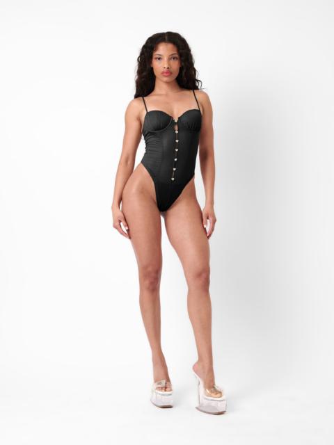 VIXXEN BODYSUIT BLACK