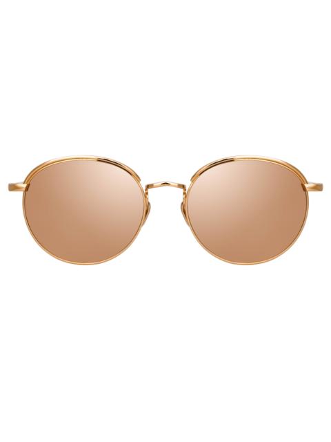 Marlon Sunglasses in Rose Gold