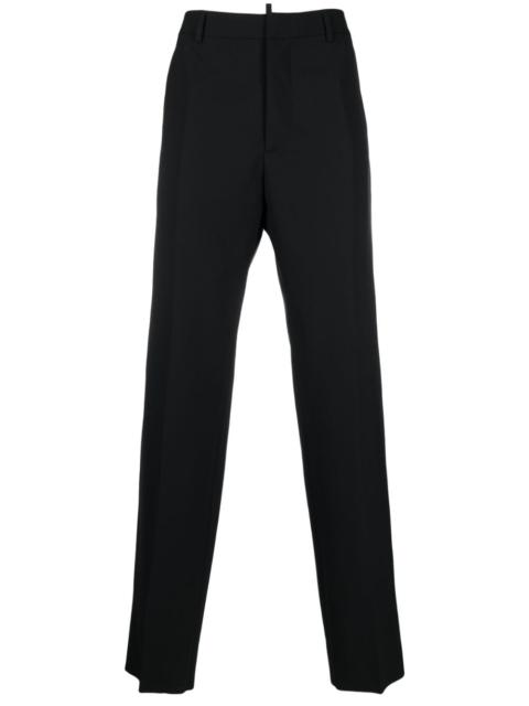 logo-plaque tailored trousers