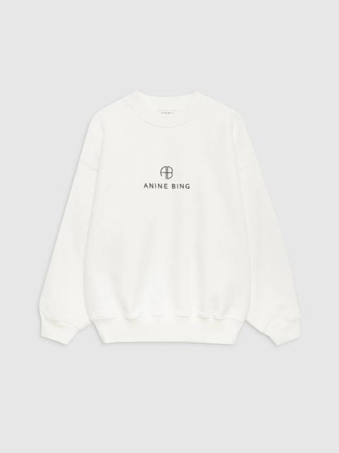 Jaci Sweatshirt Monogram - Ivory