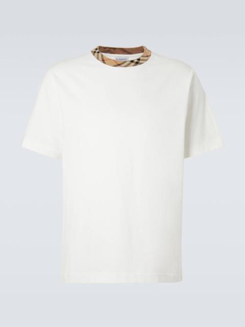 Burberry Check cotton jersey T-shirt