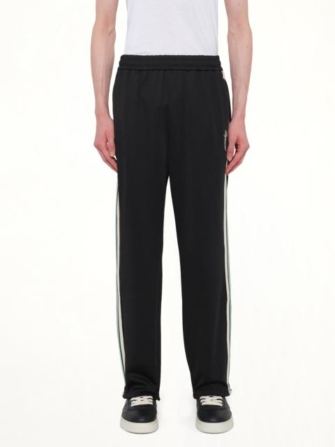 Taped Track Pant in Jet Black
