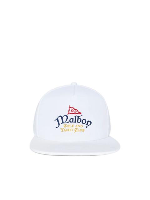 logo-embroidered baseball cap