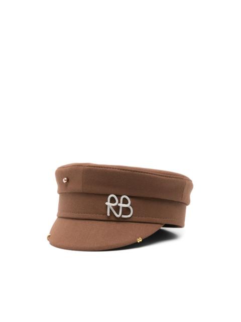 logo-appliqué bakerboy hat