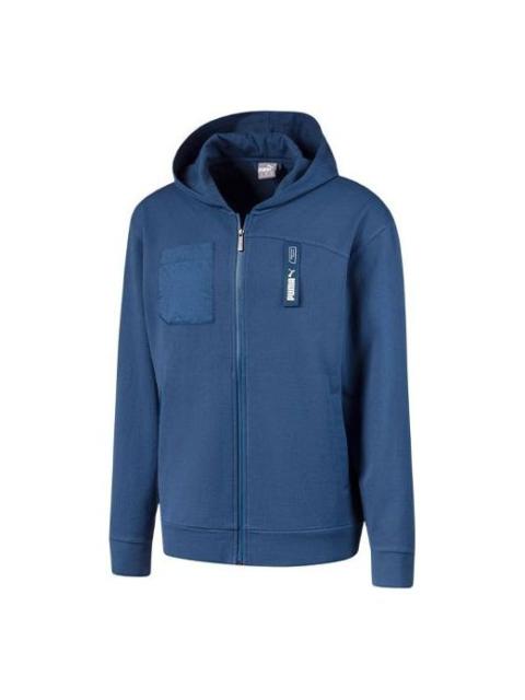 PUMA Nu-tility Logo Jacket 'Navy' 582699-43