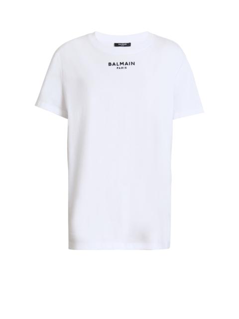 Embroidered Balmain Paris T-shirt