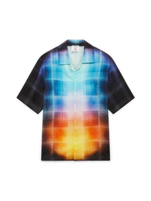 Gradient Check Shirt | Casablanca Paris