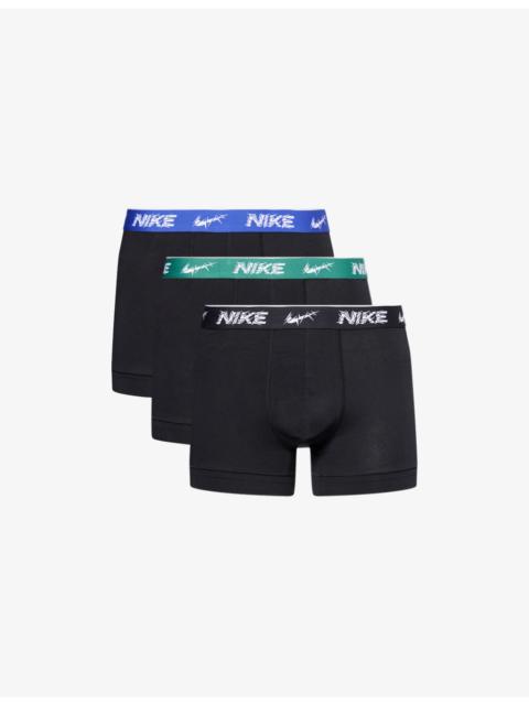 Everyday Pack of Three Stretch-Cotton Trunks