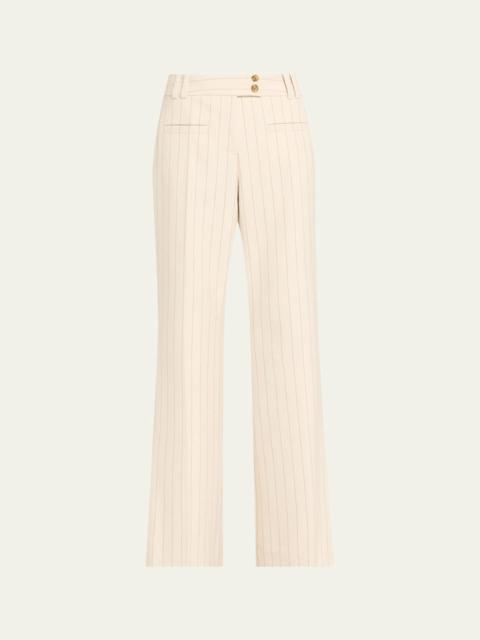 Tailored Pinstripe Trousers