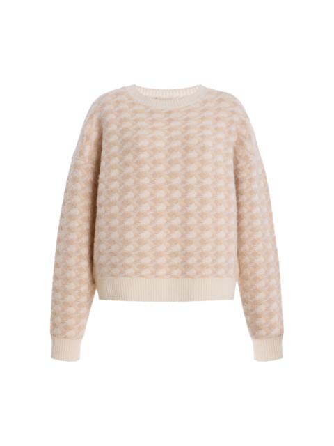 Karolina Wool-Cashmere Jacquard Sweater multi