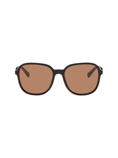 Black 'Miu Regard' Sunglasses
