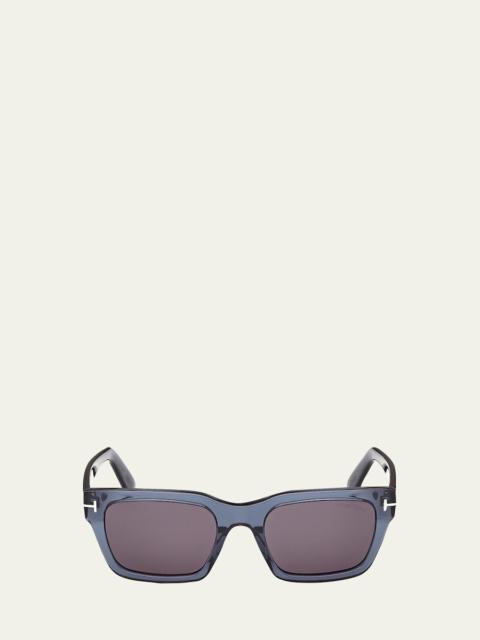 Men's Andy 02 55mm Square Acetate Sunglasses