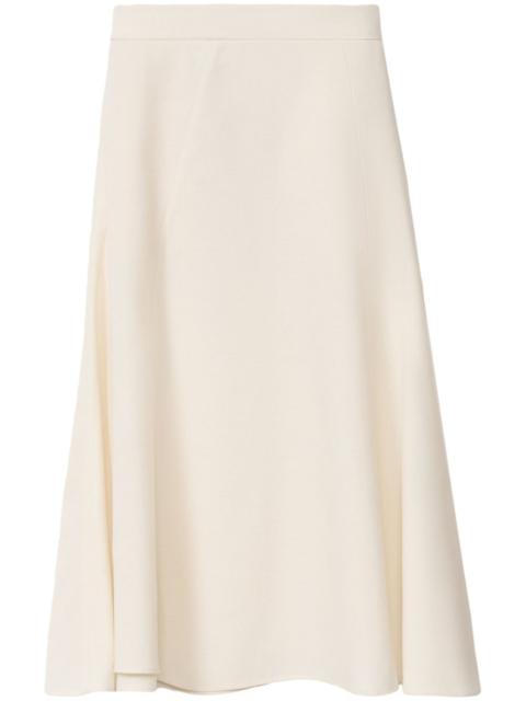 a-line midi-skirt