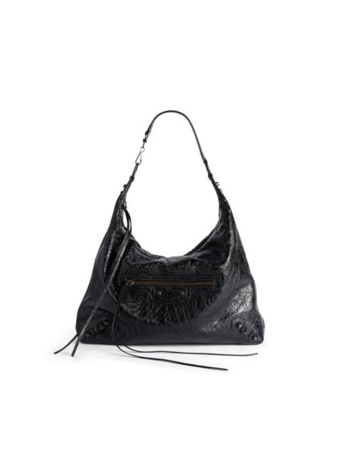 Women's Le City Hobo Bag Medium in Black