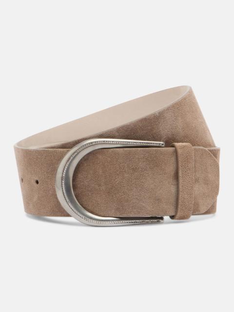 Monili suede belt