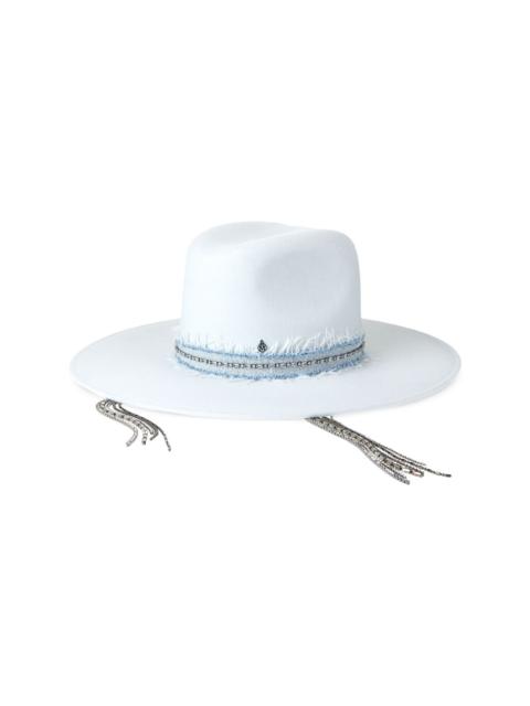 Eliza wool-felt fedora hat