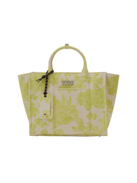FLOWER PRINT TOTE BAG