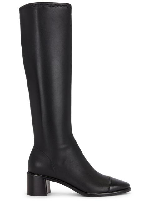 Cap Toe Knee High Boot