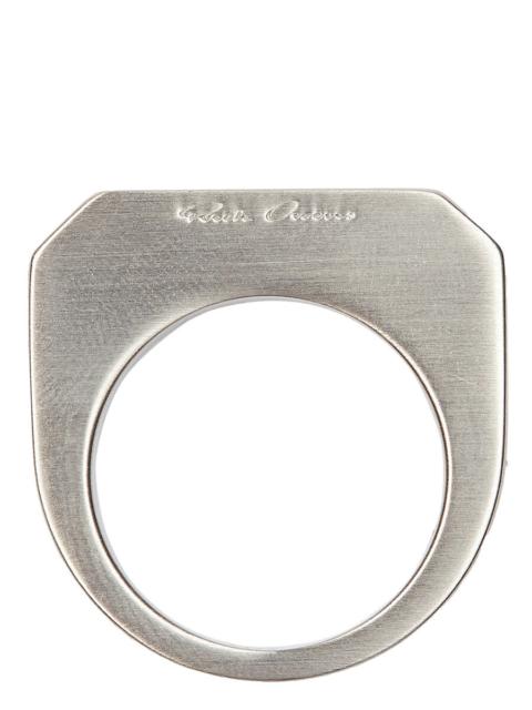 logo-engraved ring