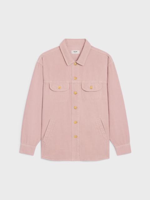 car coat jacket in corduroy