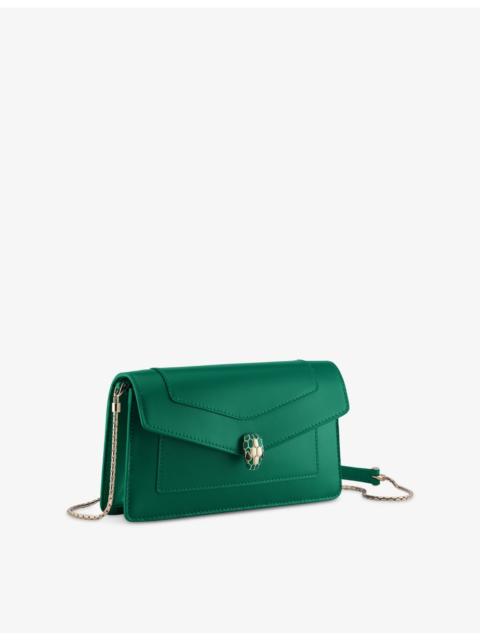 Serpenti Forever Chain Leather Pochette