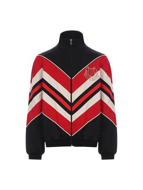 Gucci Chevron Track Jacket 'Multicolor Black' 575762-XJBBE-1315