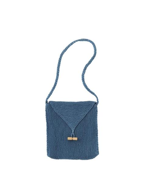 CROCHET BAG (N.D.) INDIGO
