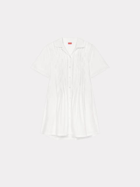 Poplin shirt dress