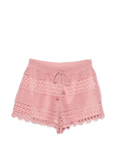 Wanderlust Sun crochet shorts