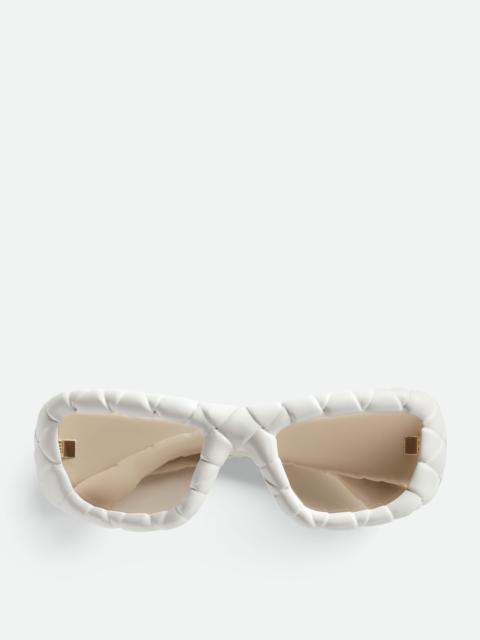Intrecciato Rectangular Sunglasses