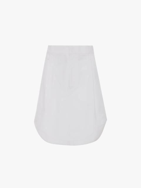 Cargo Skirt In Optic White