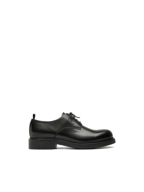 lace-up engineer derby shoes