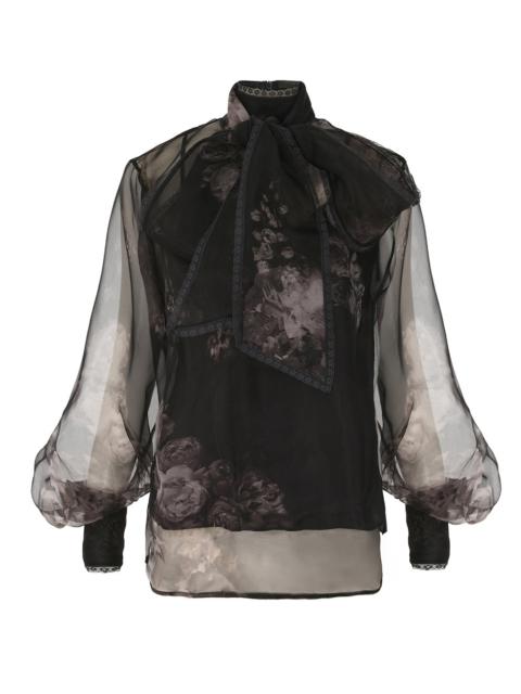 HYPNOTIC PUSSYBOW BLOUSE