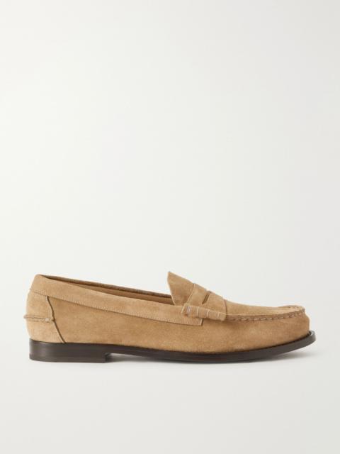 Rowley Suede Loafers Beige