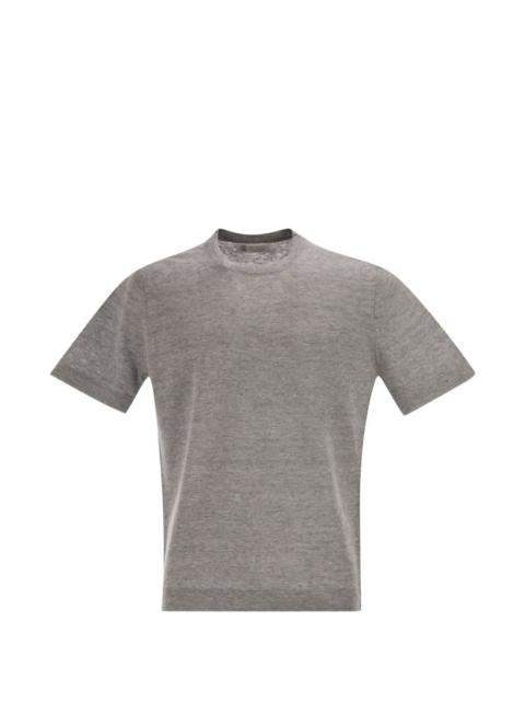 crew-neck short-sleeve T-shirt