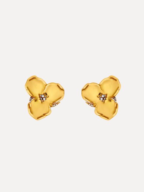 GOLD BLOSSOM EARRINGS